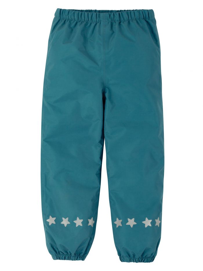 Huge Glamor Surrey Pantaloni de ploaie, impermeabili - Frugi - Steely Blue Marime 3-4 ani