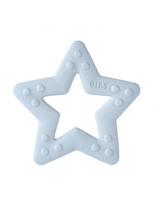 Jucarie pentru dentitie - Bitie Star Baby Blue - BIBS