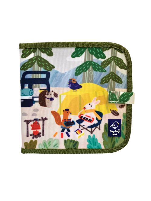 Carte reutilizabilă pentru desen Camping - Doodle It & Go erasable book - Submarine - Jaq Jaq Bird