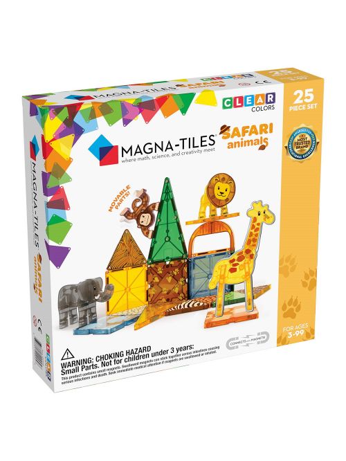Magna-Tiles Safari Animals, set magnetic
